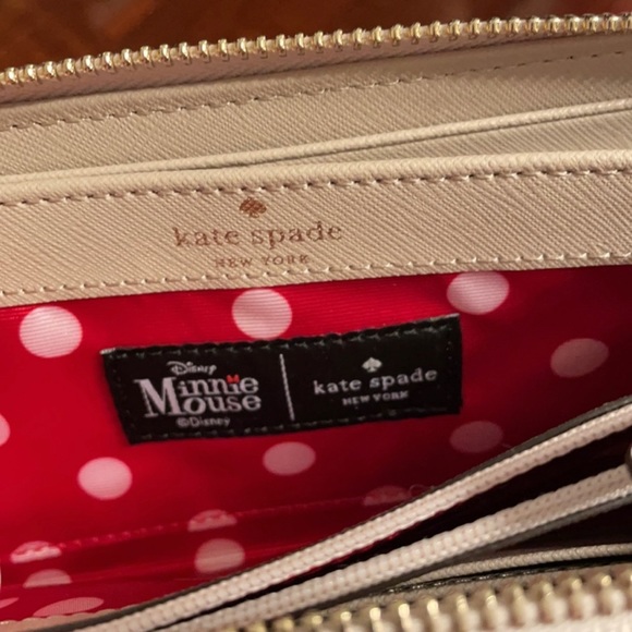 Kate Spade New York x Disney Minnie Mouse Limited Edition Wallet - Picture 3 of 7